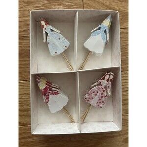 Meri Meri Calling All Princesses Cupcake Toppers -Not Suitable For Ages Under 3